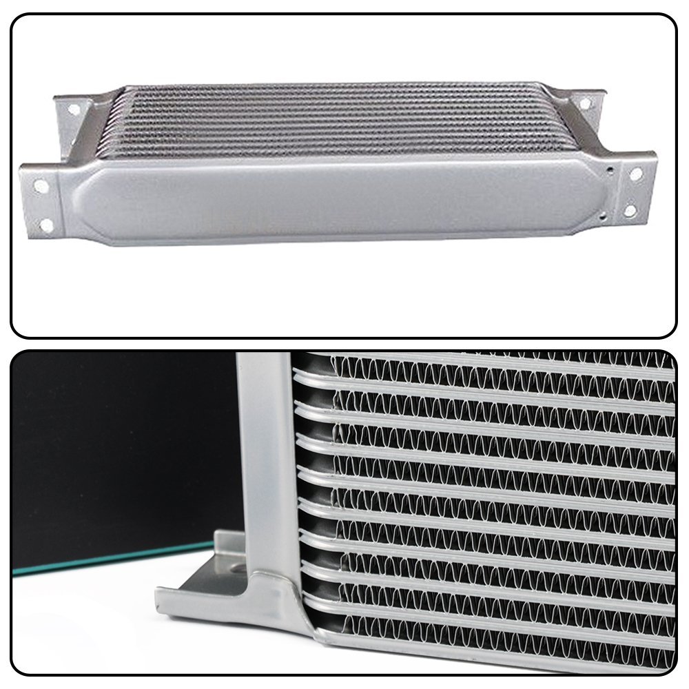 25 Row An10 Engine Transmission Oil Cooler Kit Sandwich Plate