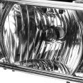 Fog Light Pair For 2004-2012 Chevy Colorado And Gmc Canyon Chrome Housing Clear Lens Driver Passenger Side Front Assemblies 