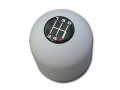 10x1 25mm Thread 5 Speed Shift Knob In Drift White For Mazda Mazdaspeed