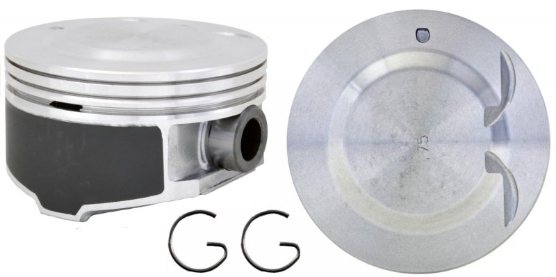 Set Of 6 Dome Top Hypereutectic Pistons For 06-09 Gm Chevrolet 4 2l 254 75mm 030 Oversized Lowpriced By Enginetech