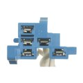 Electrical Connector For Chevy Cavalier Celebrity 1990 Plastic Polygon Blade Terminal Push On Replacement 12102602 17 In 