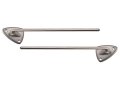 Auto Krafters Compatible Replacement For Sunvisor Arms-brackets Lh Rh Pair 1973-79 F-series 100 150 250 Pickup