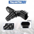 Uxcell 1 Pcs Car Cam Camshaft Position Sensor Replacement No 125745 For Buick Lacrosse 2 4l 2010-2016 Regal 2 2011-2017