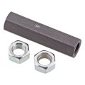 Tie Rod End Adjusting Sleeve For 1990 1991 1992 1993 Mazda B2200 B2600 Steel Black Medium Thread Front Position Alx Pau Og 