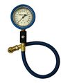 360065 Liquid Filled Deluxe Air Pressure Gauge 2 5 In Dial 0 To 15 Psi With 17 Hose And Thumb Operated Bleeder 
