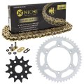 Niche Drive Sprocket Chain Combo For Suzuki Rmz250 Front 12 Rear 48 Tooth 520v-x X-ring 112 Links