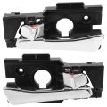 Interior Front Driver Left Passenger Door Handle Replacement Fit 2012-2017 For Hyundai Accent 92193 82610-1r010-cr 826101r010cr 
