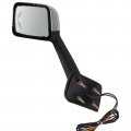 Aintier Hood Mirror Truck Door Left Driver Side Tuck Car Fit For International Lt 625 Turn Signal Light Manual Control With