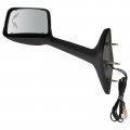 Aintier Hood Mirror Truck Door Left Driver Side Tuck Car Fit For International Lt 625 Turn Signal Light Manual Control With