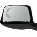 Aintier Hood Mirror Truck Door Left Driver Side Tuck Car Fit For International Lt 625 Turn Signal Light Manual Control With