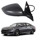 Dasbecan Right Passenger Side Mirror For Honda Accord 2018-2021 Power Non-heated Sport 1 5t Paint To Match Repalces 