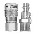 1 4 In Npt Female Coupler And Male Plug M Style Set Brass Body With Case Hardened Steel Mil711 300 Psi Maximum Pressure 