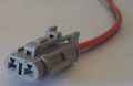 1x Connector 2-way Harness Wiring Pin Turn Lights Socket Female 