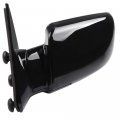 Ocpty Black Left Side And Right Mirrors Fit For 1988-1998 Chevy C1500 Smooth Mirror Glass Manual Fold Non-heated