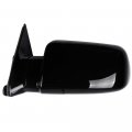 Ocpty Black Left Side And Right Mirrors Fit For 1988-1998 Chevy C1500 Smooth Mirror Glass Manual Fold Non-heated
