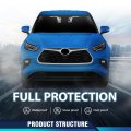 Front Bumper Grille Trim Molding For Toyota Highlander Hybrid 2020-2023 To1217102 527110e900 52711-0e900 52711 0e900 Black