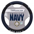Elektroplate Navy Steering Wheel Cover Small Fits Most Cars