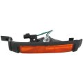 Parking Light Driver And Passenger Side Pair For 1987 1993 Dodge Ram 50 Amber Lens Halogen Replaces Mi2520102 Mi2521102 