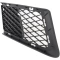 Front Passenger Side Outer Bumper Cover Grille For Bmw 328xi 2007 2008 Matte Black Plastic Replacement Bm1036121 51117154720 