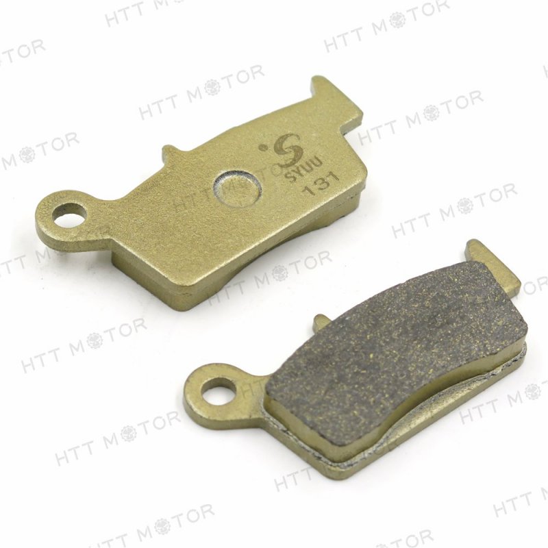 Rear Disc Brake Pad Set For Suzuki Dirt Bike Rm 250 Rmx And Dr Z 400 Brass Alloy Graphite Ceramic Construction Golden Color