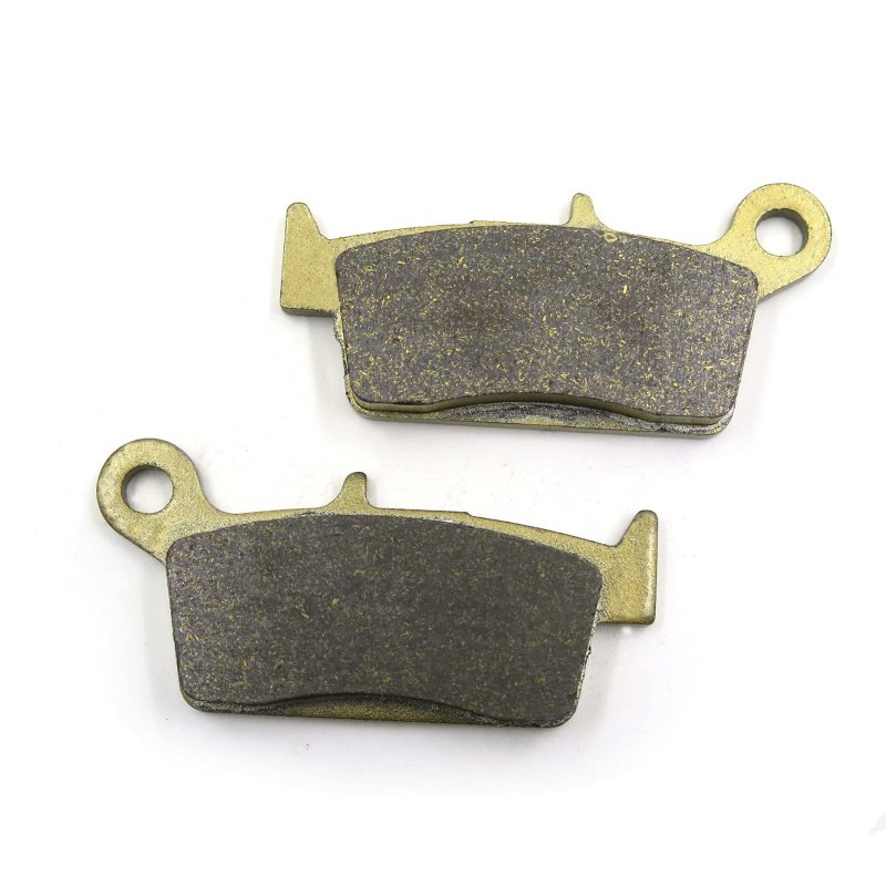 Rear Disc Brake Pad Set For Suzuki Dirt Bike Rm 250 Rmx And Dr Z 400 Brass Alloy Graphite Ceramic Construction Golden Color