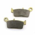 Rear Disc Brake Pad Set For Suzuki Dirt Bike Rm 250 Rmx And Dr Z 400 Brass Alloy Graphite Ceramic Construction Golden Color