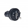 2 Pack Tekit Iec 320 C13 To 3-pole Plug Australia China Cn Converter Power Au 3-pin Iec320 Adapter For Pdu Ups
