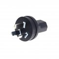 2 Pack Tekit Iec 320 C13 To 3-pole Plug Australia China Cn Converter Power Au 3-pin Iec320 Adapter For Pdu Ups