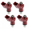 4pcs 6d8-13761-00-00 Fuel Injector Replacement For Yamaha 80 Bel 75 90hp 4 Stroke 