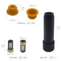 Fuel Injector Rebuild Service Repair Kit With Removal Tool 100 Sets For Ev1 Engines Ford Lincoln Mercury Includes O Rings And