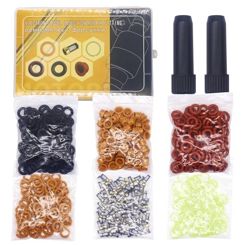 Fuel Injector Rebuild Service Repair Kit With Removal Tool 100 Sets For Ev1 Engines Ford Lincoln Mercury Includes O Rings And