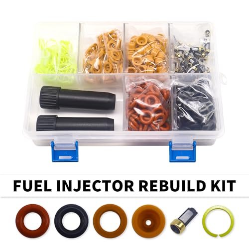Fuel Injector Rebuild Service Repair Kit With Removal Tool 100 Sets For Ev1 Engines Ford Lincoln Mercury Includes O Rings And