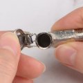 Uxcell Grease Oil Cup Spring Cap M10x1 L-shaped Male Thread Nickel Plated Carbon Steel Lubricator 4pcs
