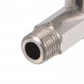 Uxcell Grease Oil Cup Spring Cap M10x1 L-shaped Male Thread Nickel Plated Carbon Steel Lubricator 4pcs