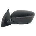 Spieg Ni1320300 Driver Side Mirror Replacement For Nissan Rogue Sport 2017-2019 Power Non-heated Manual Fold Turn Signal Black 
