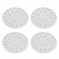Aexit 4pcs 130mm Lighting Fixtures And Controls Dia Transparent Round 24leds Spotlight Lamp Cover For Motorcycle Lights 