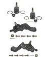Upper And Lower Ball Joints Replacement Part For 1995 To 2003 Toyota Tacoma 4 Wheel Drive Pre Runner Set Of Pieces 