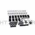 Silver Round Normal Fairing Bolts Screw Kit For 1998 1999 2000 2001 2002 Kawasaki Ninja Zx6 Zx-6r 2003 Zx-9r B00yykewco 