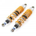 Newsmarts Pair 320mm Motorcycle Rear Shocks Absorbers Universal Fits For Honda Yamaha Suzuki Kawasaki Scooter Atv Utv Dirt
