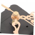 Veemoon 1 Set Quartz Clock Movement Hands And Motor Kit Ticking Numbers Mechanism Shaft Battery Diy Do It Yourself Metal