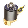 Electric Solenoid Valve 12v Dc 1 4 In Npt Normally Closed Copper For Water Air Gas Slv-12-01 