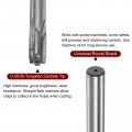 Harfington Chucking Reamer 10 8mm H7 C1 K30 Carbide Tip Precision Straight Flutes Round Shank Lathe Machine Milling Cutter