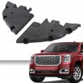 G-plus Bumper Filler Compatible With Gmc Yukon 2015-2020 Fit Xl Front Driver And Passenger Side Trims Molding Step Pads
