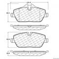 Centric Parts 105 13080 Front Brake Pad 