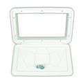 Jr Products Ze102-a Polar White Large Key Lock Multi-purpose Access Hatch 