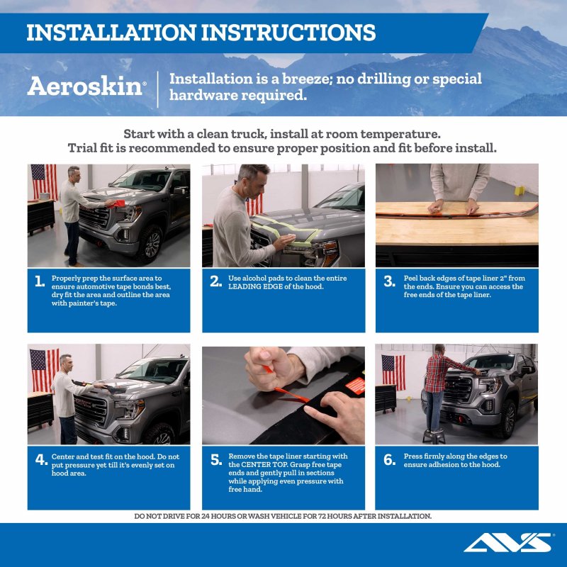 Auto Ventshade Avs Aeroskin Hood Protector 2015 2018 Ford Edge Low Profile Flush Smoke 322115