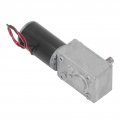 Selflocking Reversible Worm Gear Motor Slow Heating Low Noise 12v High Torsion Reduction Powerful For Industrial Use 15rpm
