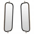 Door Mirror Set West Coast Style Manual Adjustment Fits 1979-1990 Gmc C7000 