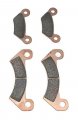 Front Rear Brake Pad For Xuv825e Xuv855e Xuv855m Xuv825m S4 John Deere Gator
