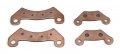 Front Rear Brake Pad For Xuv825e Xuv855e Xuv855m Xuv825m S4 John Deere Gator
